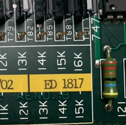ABB HESG330038R1 ED1817 Socket Board