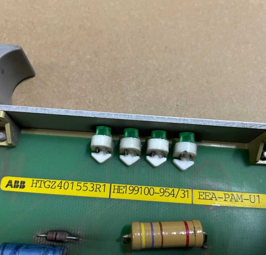 ABB HTGZ401553R1 EEA-PAM-U1 Relay Monitoring Card