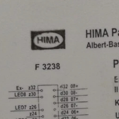 HIMA F3238 8-Channel Input Module Overview