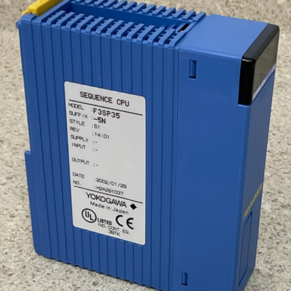 Yokogawa F3SP35-5NS1 Sequence CPU Module Overview