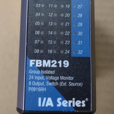 Foxboro FBM219 Discrete I/O Module Overview