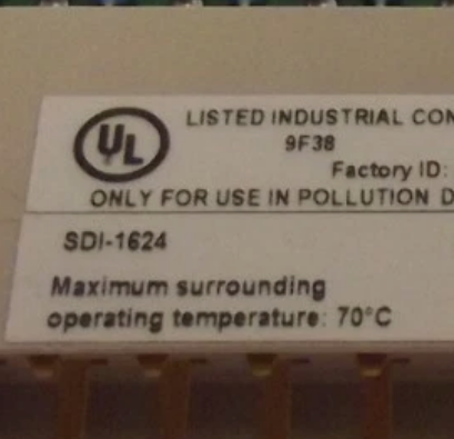 Honeywell FC-SDI-1624 Safe Digital Input Module