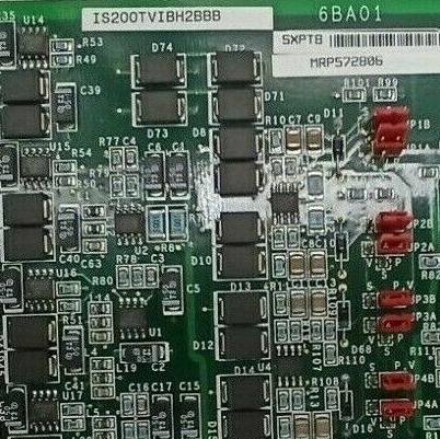 GE IS200TVIBH2BBB Vibration Terminal Board Overview