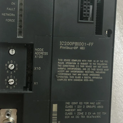 GE IC200PBI001 Network Interface Unit Overview