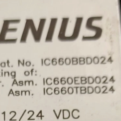 GE Genius Terminal Assembly IC660TBD024