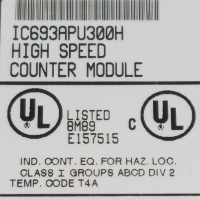GE IC693APU300 High-Speed Counter Module
