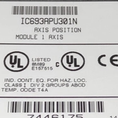 GE Axis Position Module IC693APU301