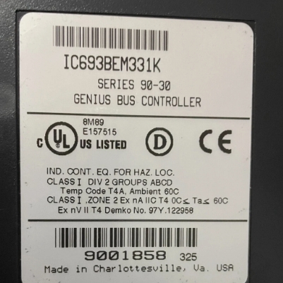 GE Genius Bus Controller IC693BEM331
