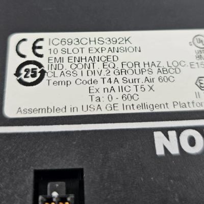 GE IC693CHS392 I/O Module Overview