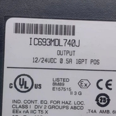 GE Output Module IC693MDL740