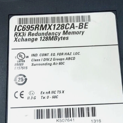 GE RX3i Redundant Memory Xchange Module IC695RMX128