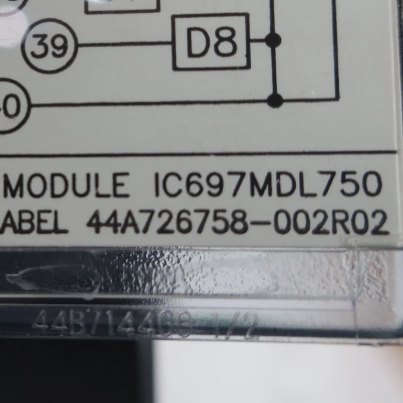 GE Discrete Output Module IC697MDL750