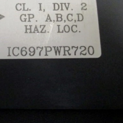 GE IC697PWR720 Power Supply Adapter Module