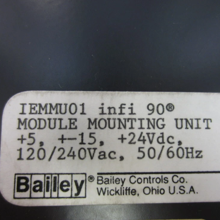 ABB INFI 90 Module Mounting Unit - IEMMU01