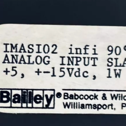 ABB IMASI02 Analog Input Module Overview