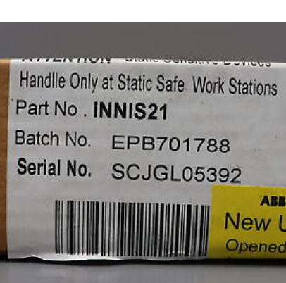 ABB INNIS21 Network Interface Slave Module Overview