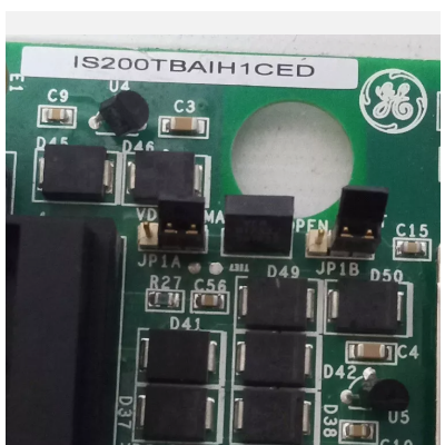 GE IS230TNAIH2C Analog Input/Output Terminal Board