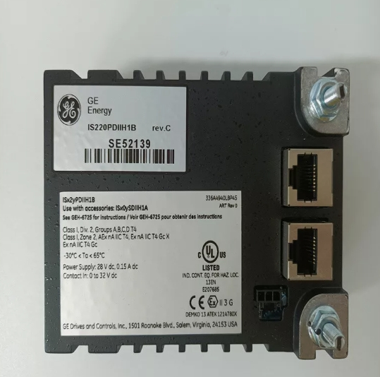 GE Discrete Input IO Pack IS220PDIIH1B - Isolated BPPC Module
