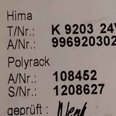 HIMA K9203 Fan Module: Optimal Cooling Solution