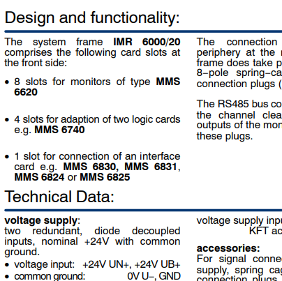 EPRO MMS 6831 Interface Card for Enhanced Industrial Automation