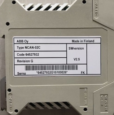 ABB 64286731 NCAN-02C Adapter Board