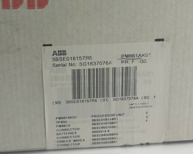 Industrial Automation ABB PM861AK01 3BSE018157R1 Processor Unit - Suppliers