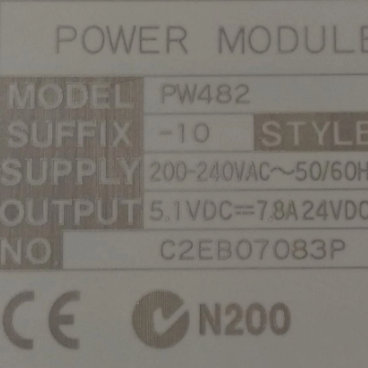 Yokogawa PW482-10 Power Module Overview