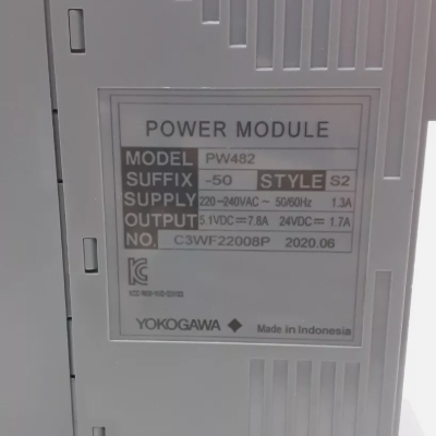 Yokogawa PW482-50 AC Input Power Supply Module