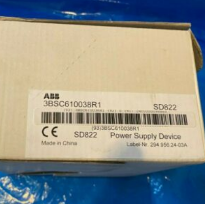 ABB SD822Z 3BSC610038R1 Power Supply Overview