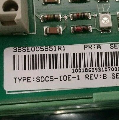 ABB Extension Board SDCS-IOE-1 3BSE005851R1