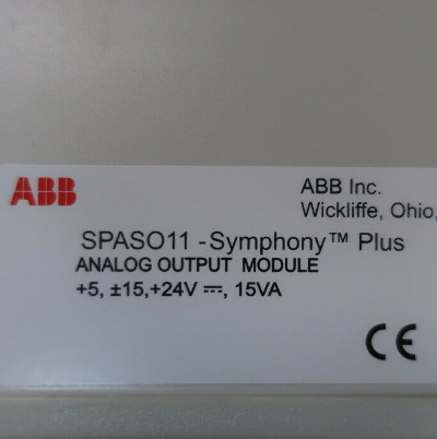 ABB Symphony Plus Analog Output Module SPASO11