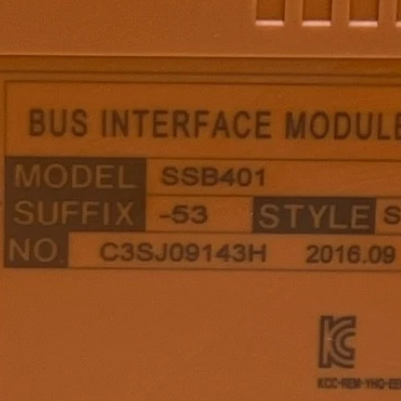 Yokogawa SSB401-53 ESB Bus Interface Slave Module