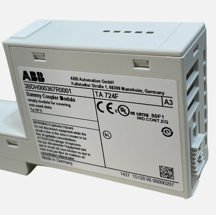 ABB TA724F 3BDH000367R0001 Empty Module Enclosure