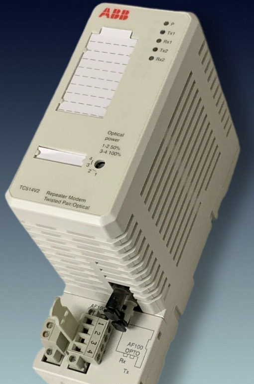ABB TC514V2 3BSE013281R1 – Twisted Pair/Opto Modem for Industrial Automation