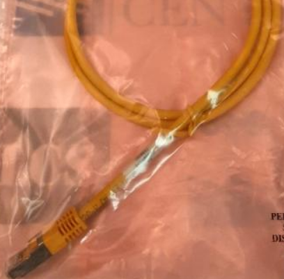 ABB TK852V010 - Shielded FTP CAT 5e Cross-Over Cable for Industrial Automation