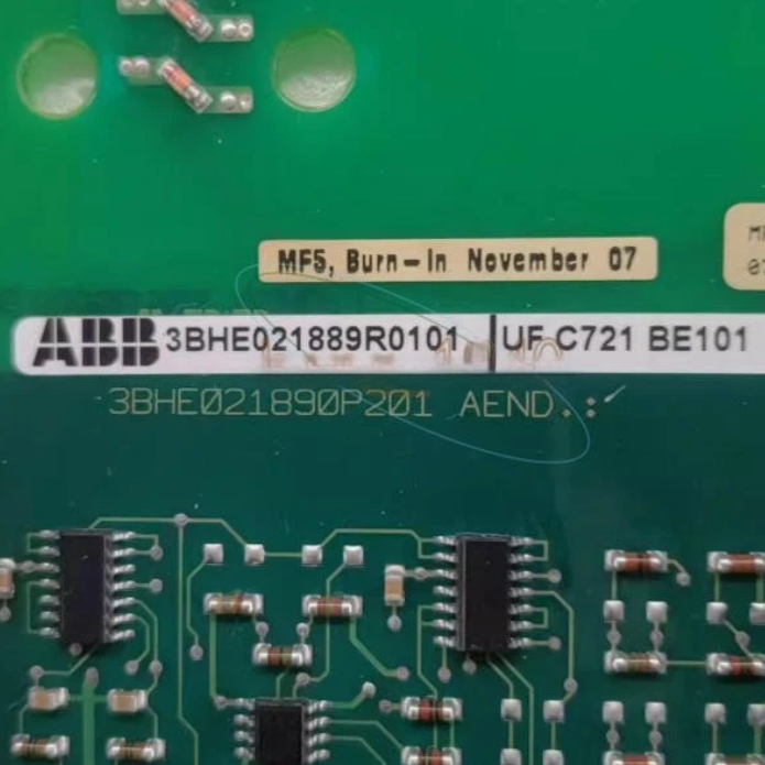 ABB UFC721BE101 ADCVI Board (3BHE021889R0101) Overview