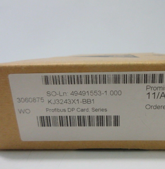 Emerson VE4022 M-series Profibus DP Interface Card (KJ3243X1-BB2 + KJ3007X1-EA1)