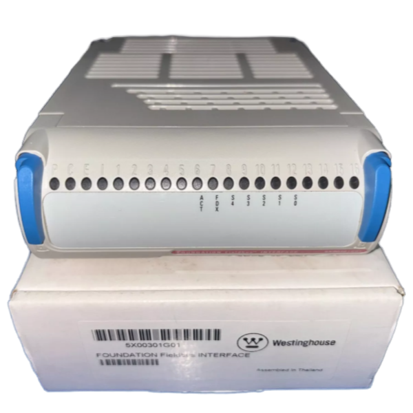 Westinghouse 5X00301G01 Ovation Foundation Fieldbus Interface Module