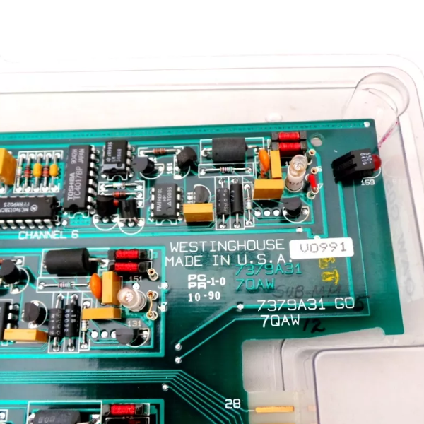 Westinghouse 7379A31G05 Circuit Board Overview