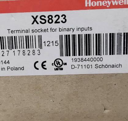 Honeywell XS823 Terminal Socket for Binary Input Module