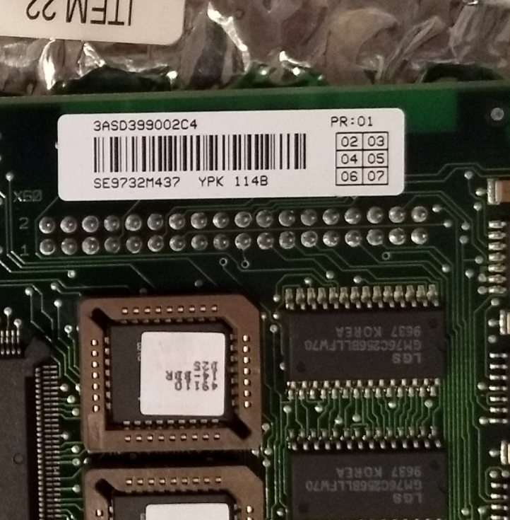 ABB 3ASD399002C4 YPK114B PC Board