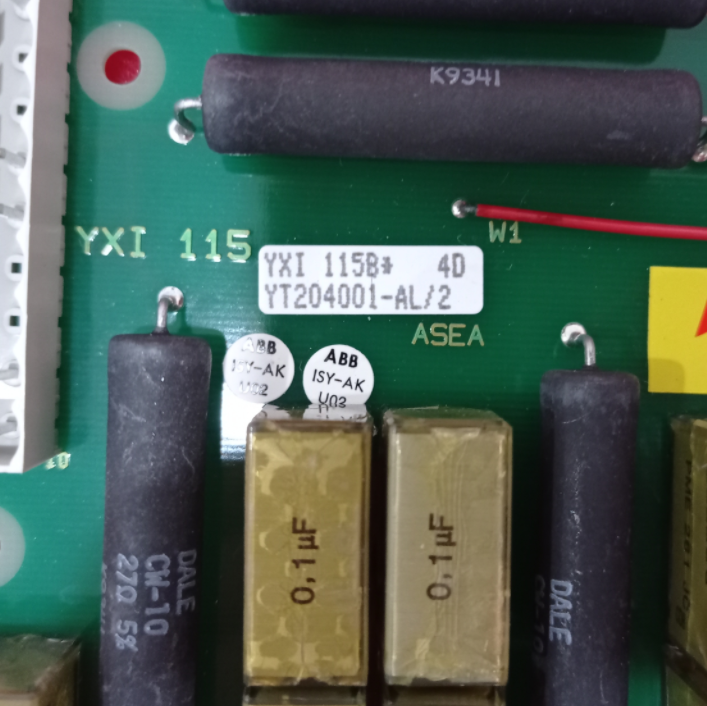 ABB YI204001-AL Driver Board - YXI115B Model