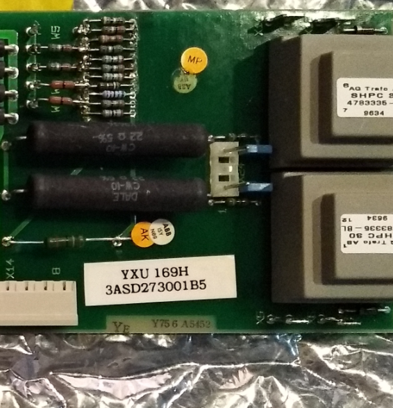 ABB YXU169H 3ASD273001B5 Trigger Pulse Board Overview