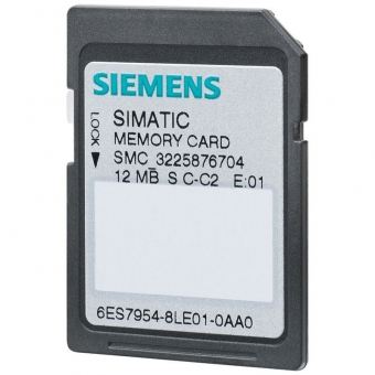 Siemens SIMATIC S7 4MB Memory Card - Model 6ES7954-8LC03-0AA0