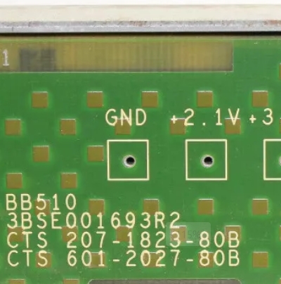 ABB RF533 Subrack 12SU with Backplane Board (3BSE014227R1 / BB510 3BSE001693R2)