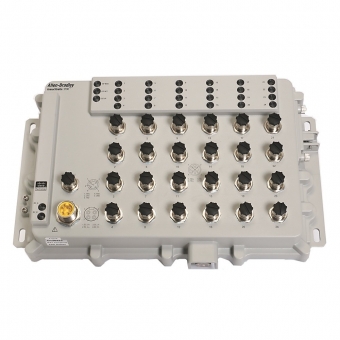 ArmorStratix 5700 EtherNet Switch by Allen-Bradley with 24 Copper Ports - 1783-ZMS24TA